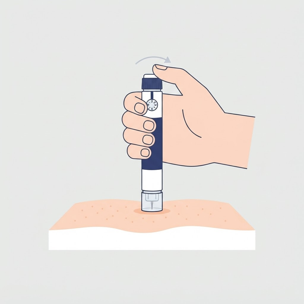 Step 2: Dial & inject